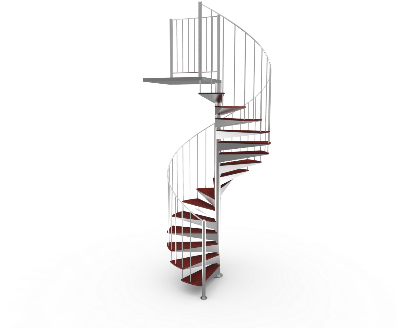 Pictures Of Some Finished Stairs - Stairs (1280x1108), Png Download