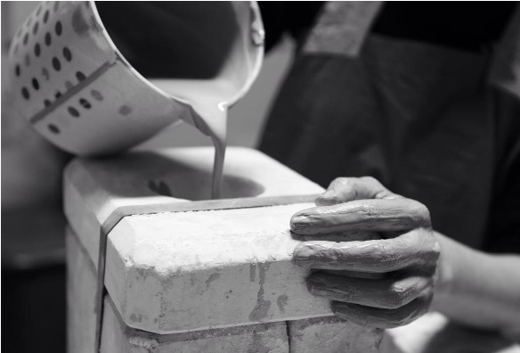 Hands Up - Monochrome (583x581), Png Download