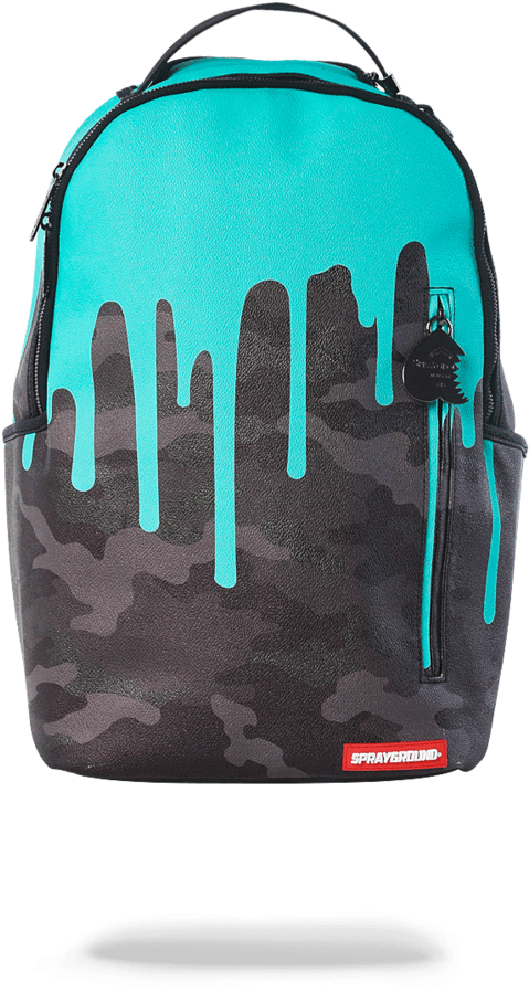Tiff Drips - Sprayground Tiff Drips Backpack (802x1023), Png Download