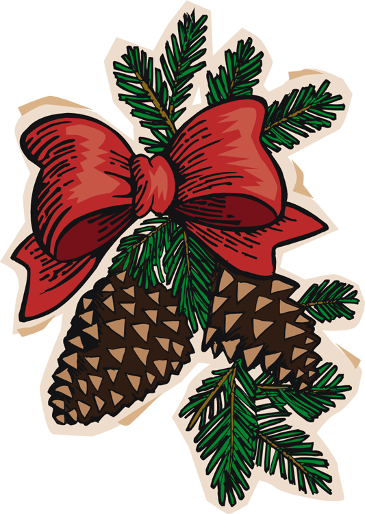 Svg Royalty Free Pine Cone At Getdrawings Com Free - Christmas Pine Cones (533x750), Png Download