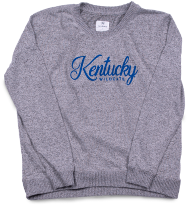 Uk Women's Paris Cozy Crew Grey - Sweater (600x600), Png Download