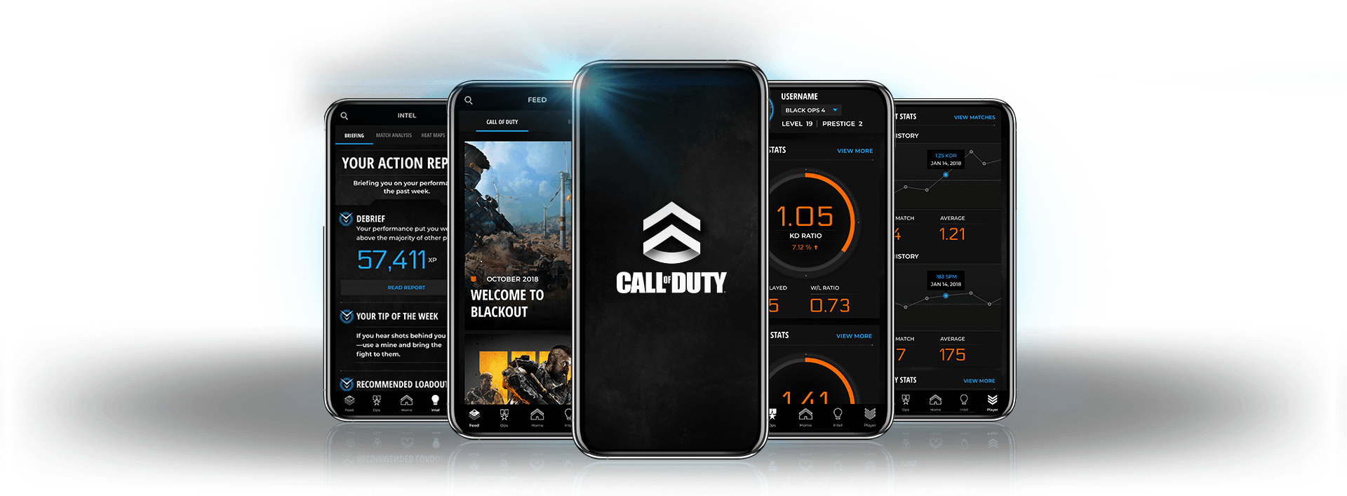 The Call Of Duty® Companion App - Call Of Duty Black Ops 4 App (1920x707), Png Download