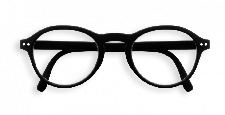 Stylish Foldable Reading Glasses Black - Izipizi C Reding (1100x490), Png Download