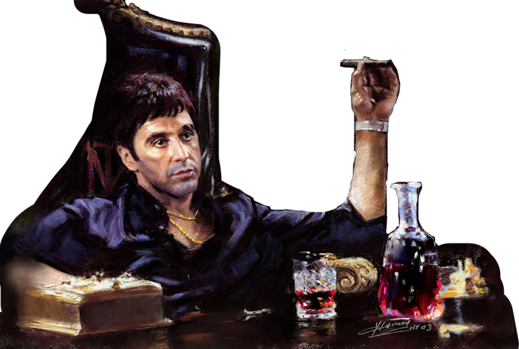 Download Scarface Sticker - Full Size PNG Image - PNGkit