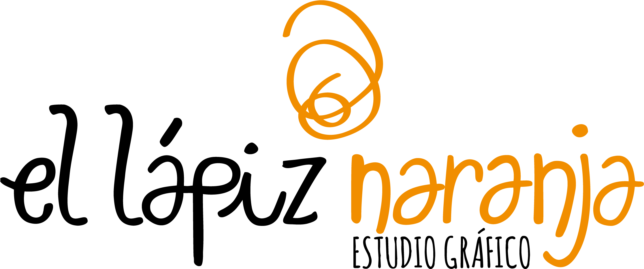 Portfolio El Lapiz Naranja - Calligraphy (2233x970), Png Download