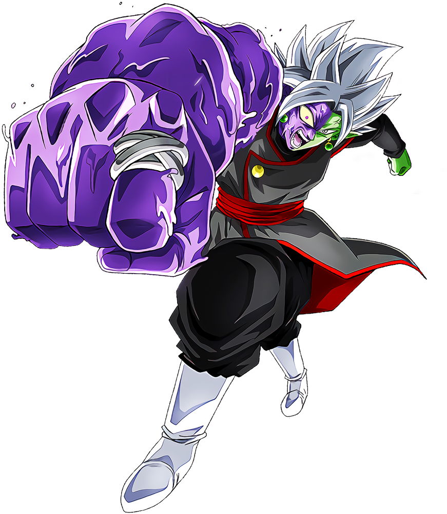 26 Mar - Fused Zamasu Half Corrupted (900x1200), Png Download