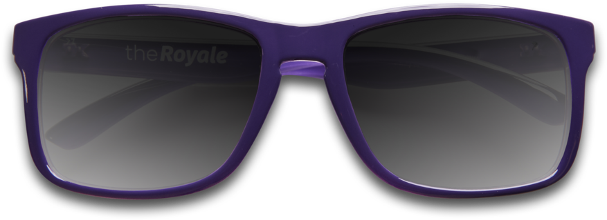 Floating Sunglasses - The Royale - Plastic (900x384), Png Download