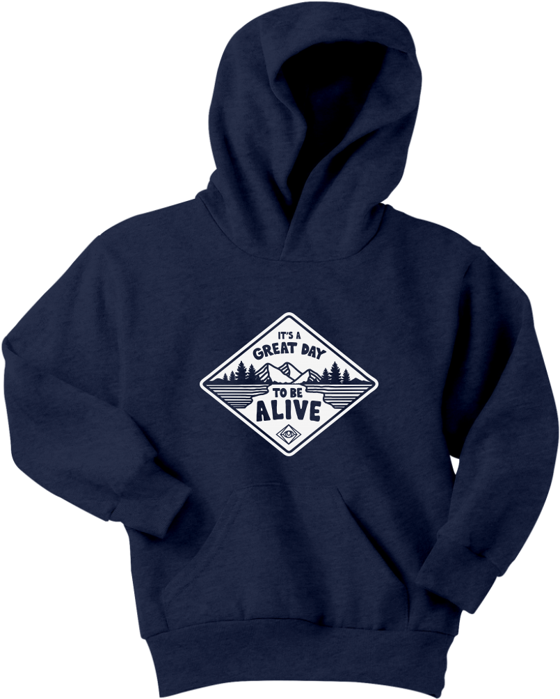Great Day Youth Hoodie - T-shirt (1024x1024), Png Download