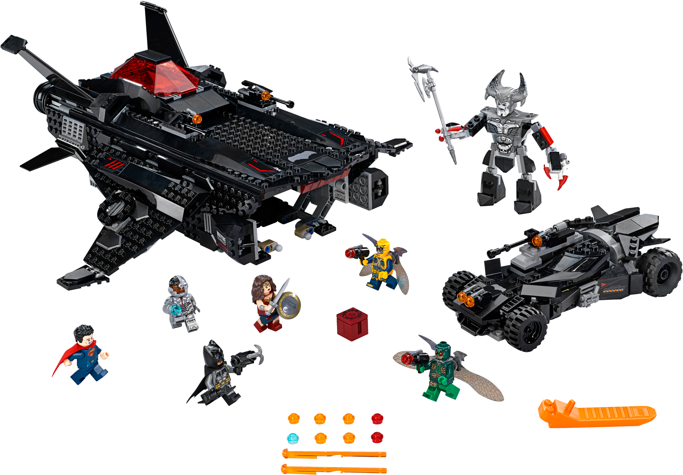 Batmobile Airlift Attack - Lego Flying Fox Batmobile Airlift Attack (2400x1800), Png Download
