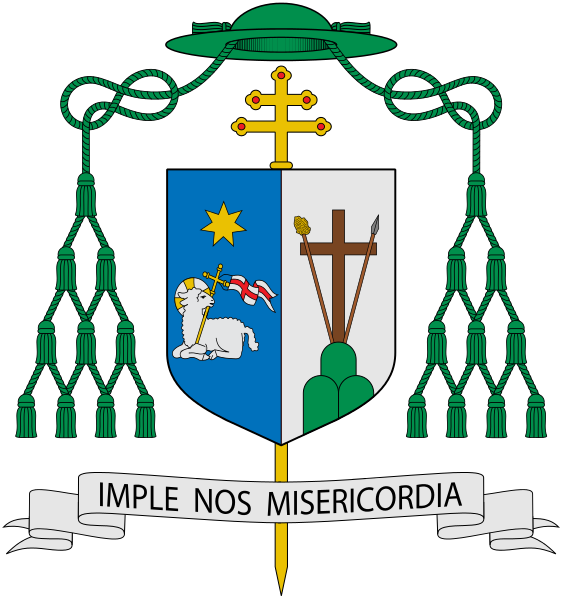 Rel - Catholic Bishop Coat Of Arms (562x599), Png Download