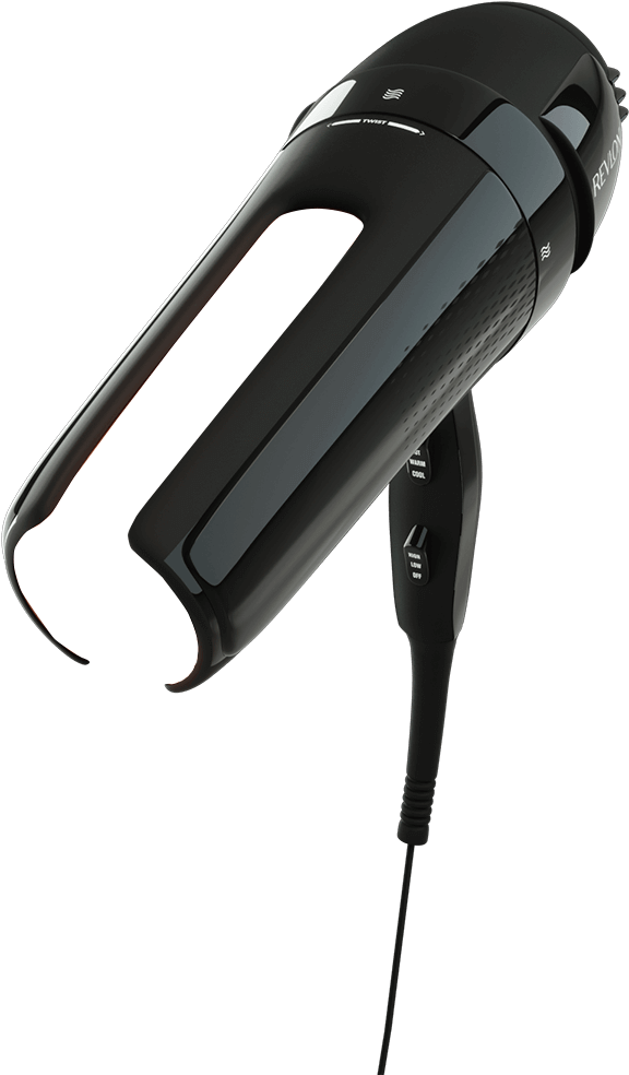 Delivering Traditional Forward Motion Airflow For Close - Hair Dryer (576x984), Png Download