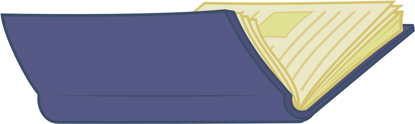 Open Book Silhouette Png (1925x968), Png Download