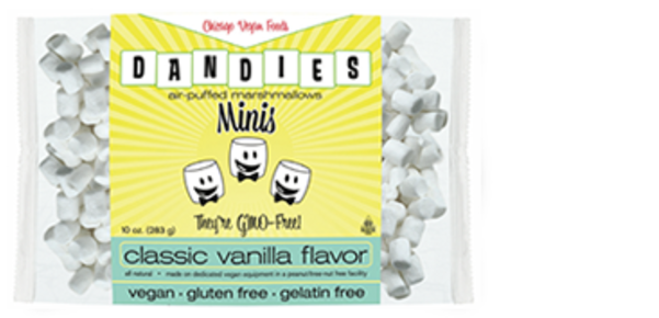 Dandies Vegan Mini Marshmallows - Taffy (600x600), Png Download