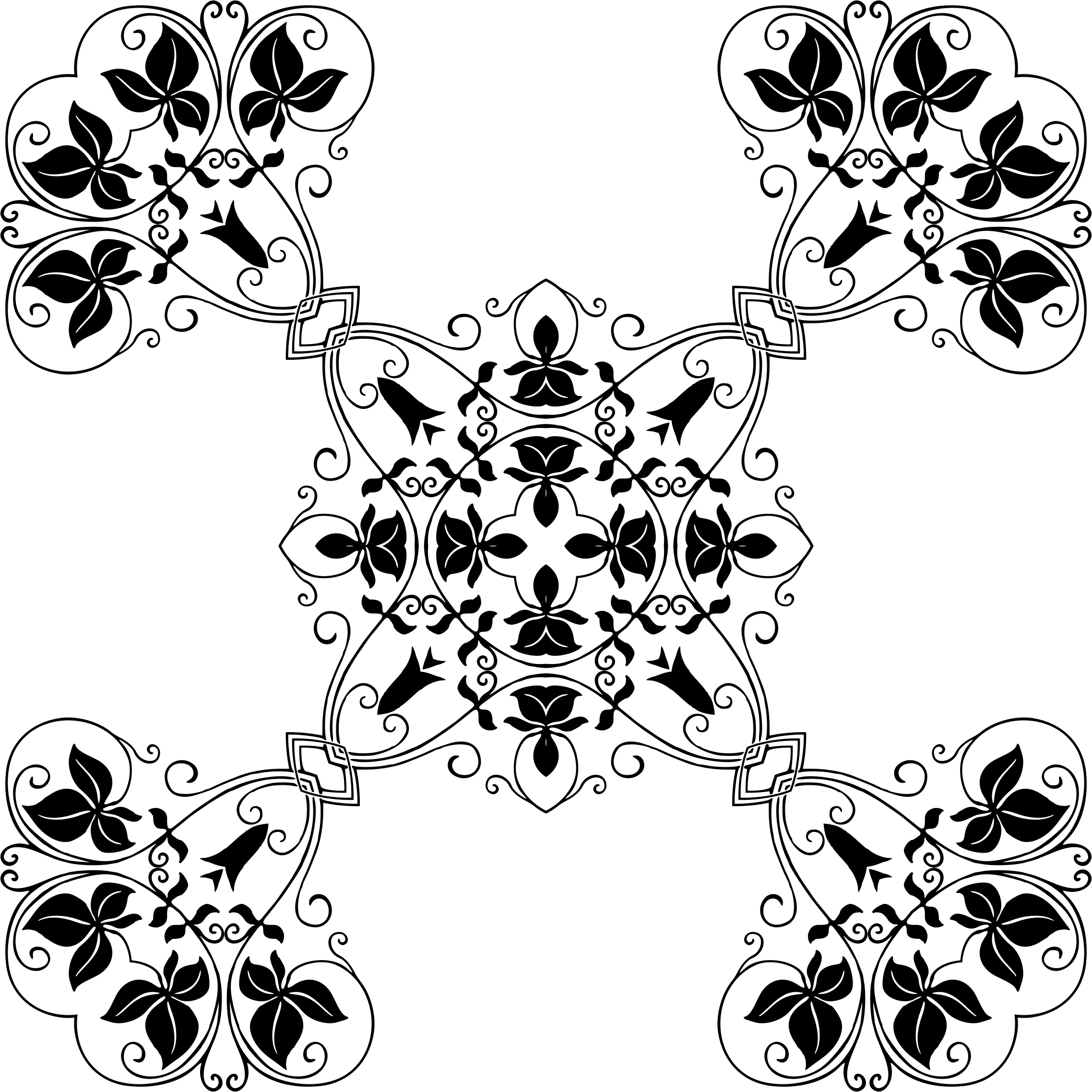 This Free Icons Png Design Of Corner Piece Ii Extrapolated (2276x2276), Png Download