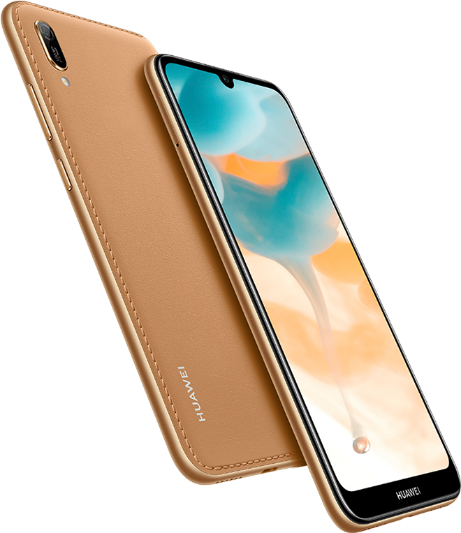 Huawei Y6 2019 Amber Brown - Huawei Y6 Pro 2019 (780x762), Png Download