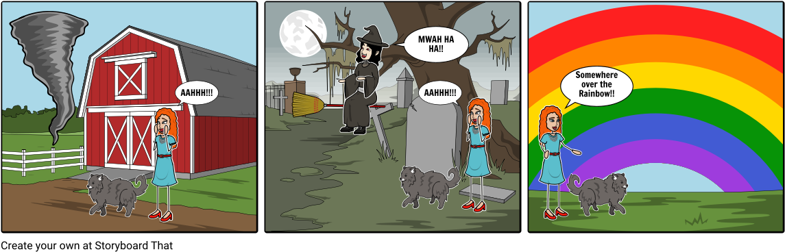 Wizard Of Oz - Cartoon (1164x385), Png Download