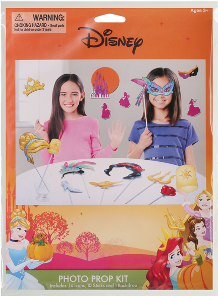 Disney Princess Photo Prop Kit - Disney Store (488x650), Png Download