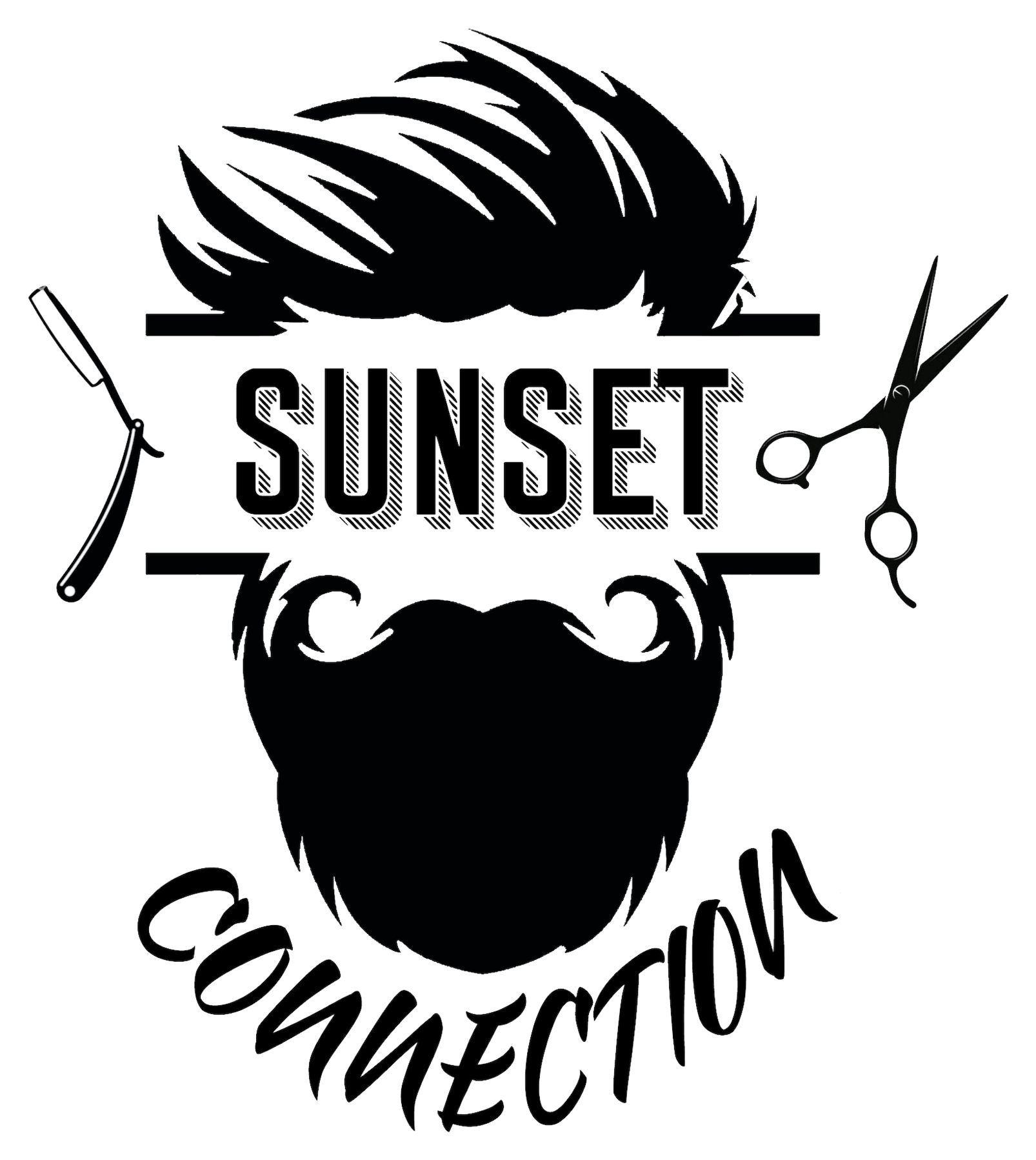 Subscribe - Barbershop Logo (2048x2048), Png Download
