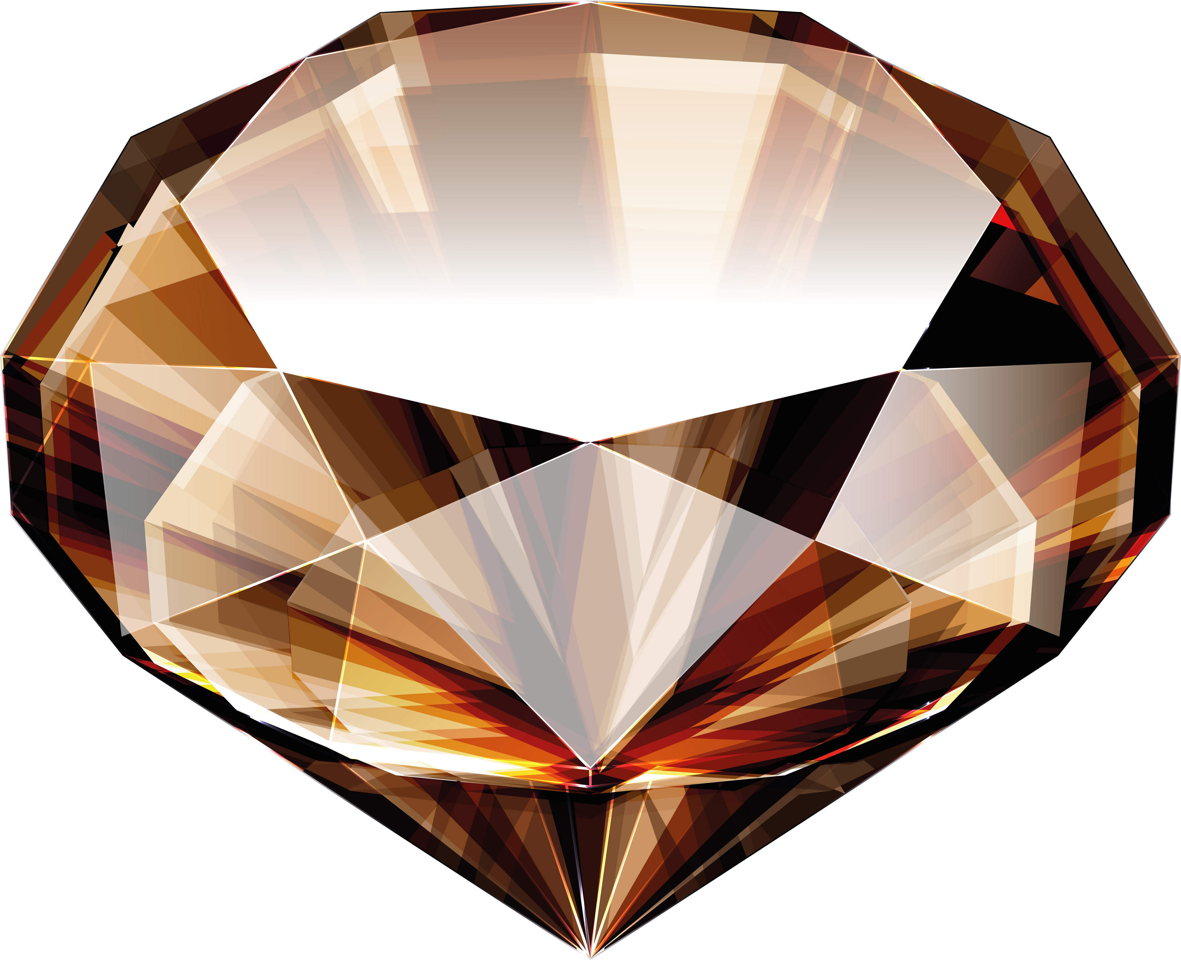 Brilliant Diamond - Green Diamond Png (3931x3195), Png Download
