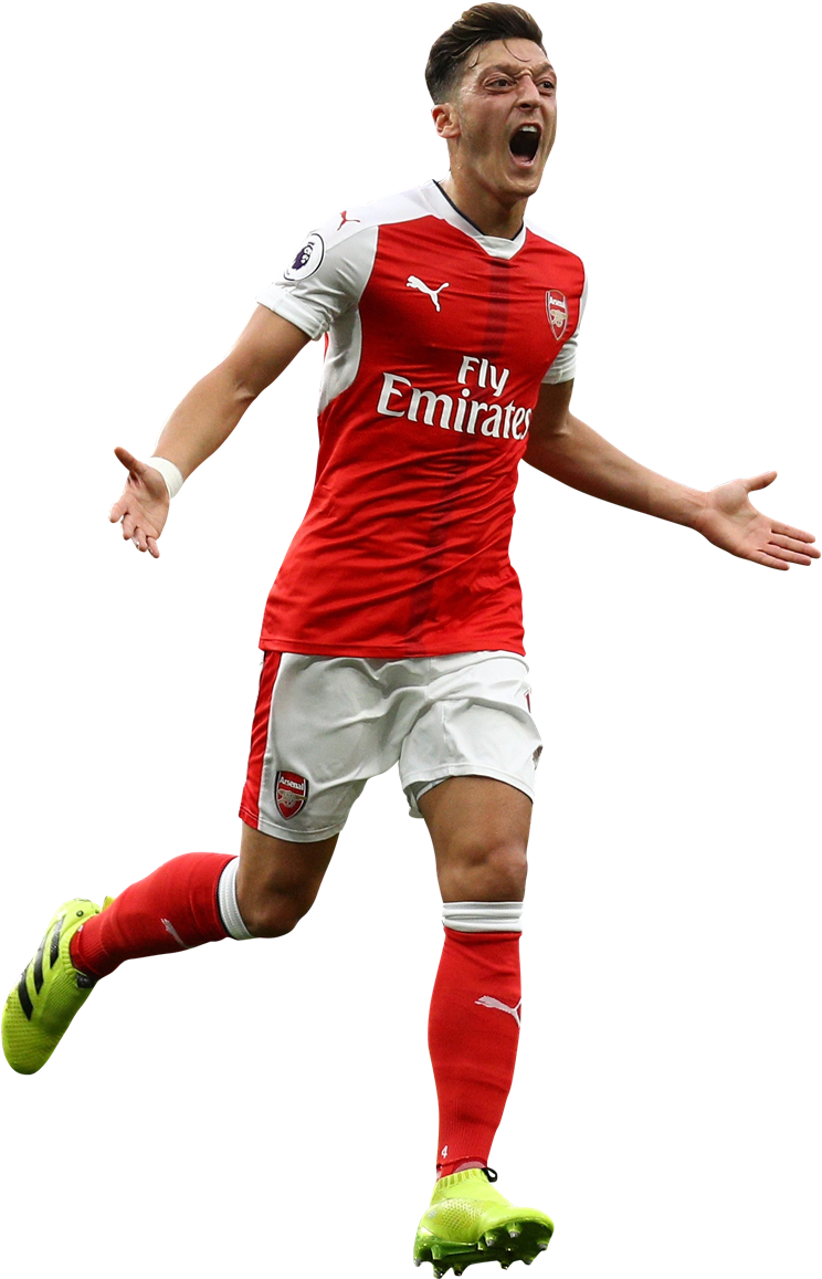 Footyrenders - Ozil Arsenal Png (770x1200), Png Download
