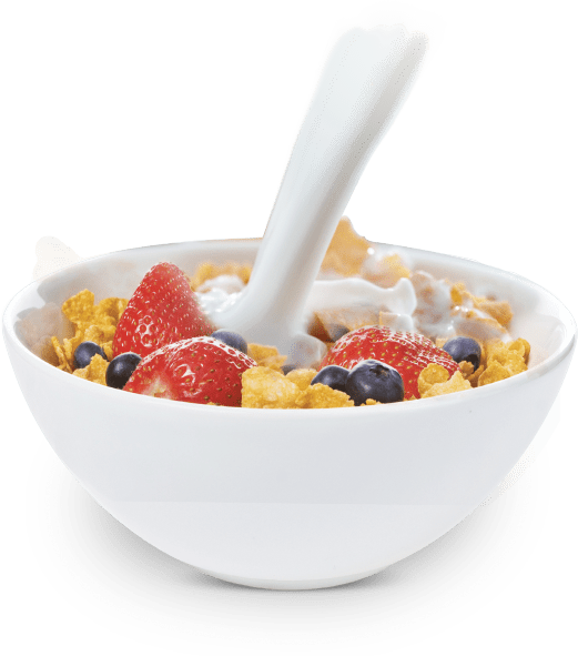 Bowl Of Cereal - Cereal (521x591), Png Download