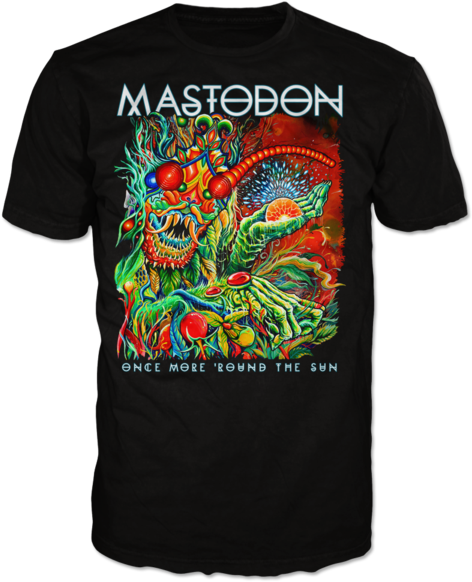 Once More 'round The Sun Album Tee - Mastodon Once More T Shirt (600x600), Png Download