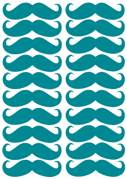 Moustaches - Colorfulness (600x600), Png Download