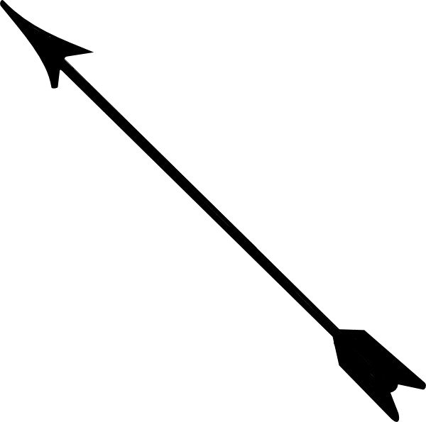 Arrow Bow Png Photo - Clip Art Bow Arrow (600x595), Png Download