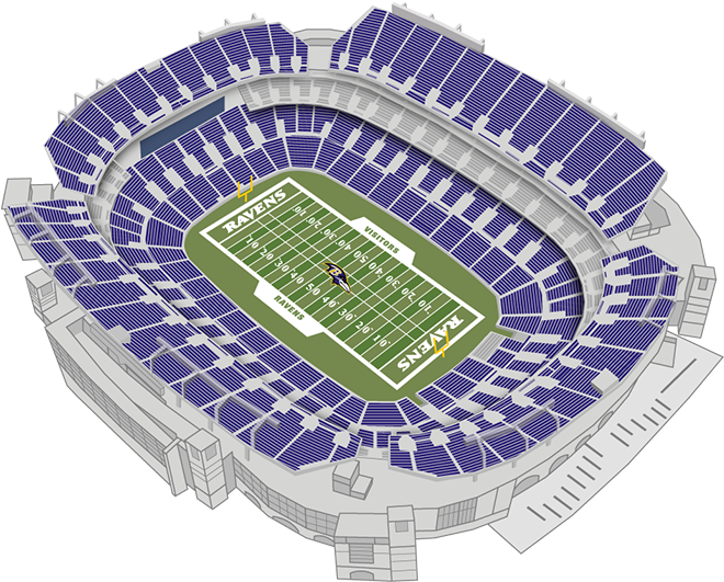 Buy And Sell Permanent Seat Licenses - Soccer-specific Stadium (730x535), Png Download