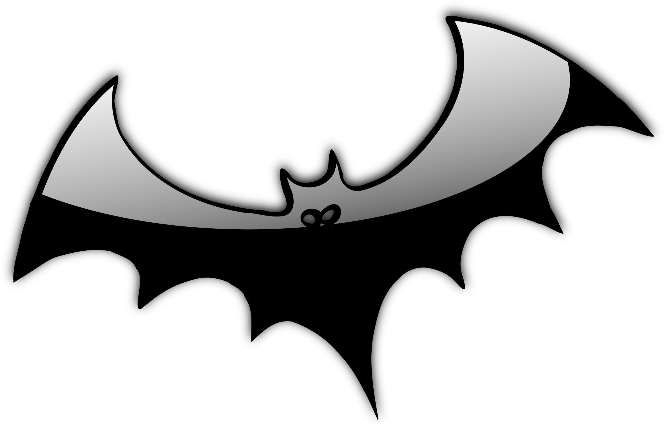 Banner Royalty Free Download H Big Image Png - Pumpkin Halloween Black And White (2400x1559), Png Download
