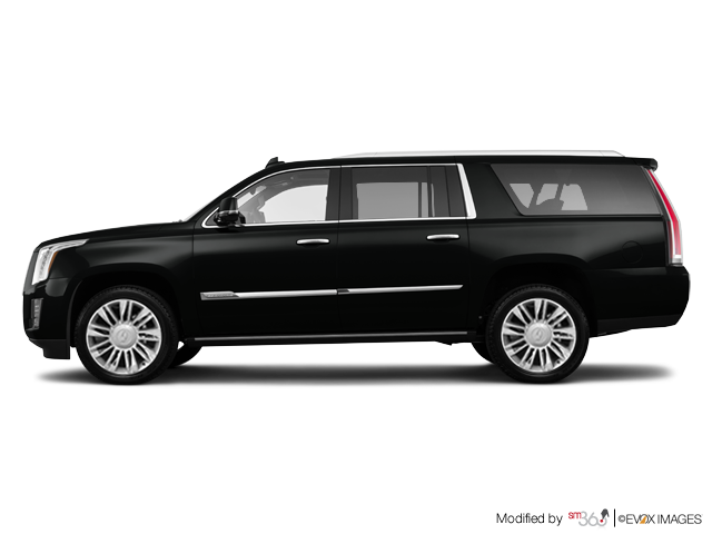 2019 Cadillac Escalade Esv Esv Platinum - Suburban 2017 Side View (640x480), Png Download