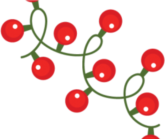 Christmas Lights Clipart File - Cute Christmas Light Clipart (640x480), Png Download