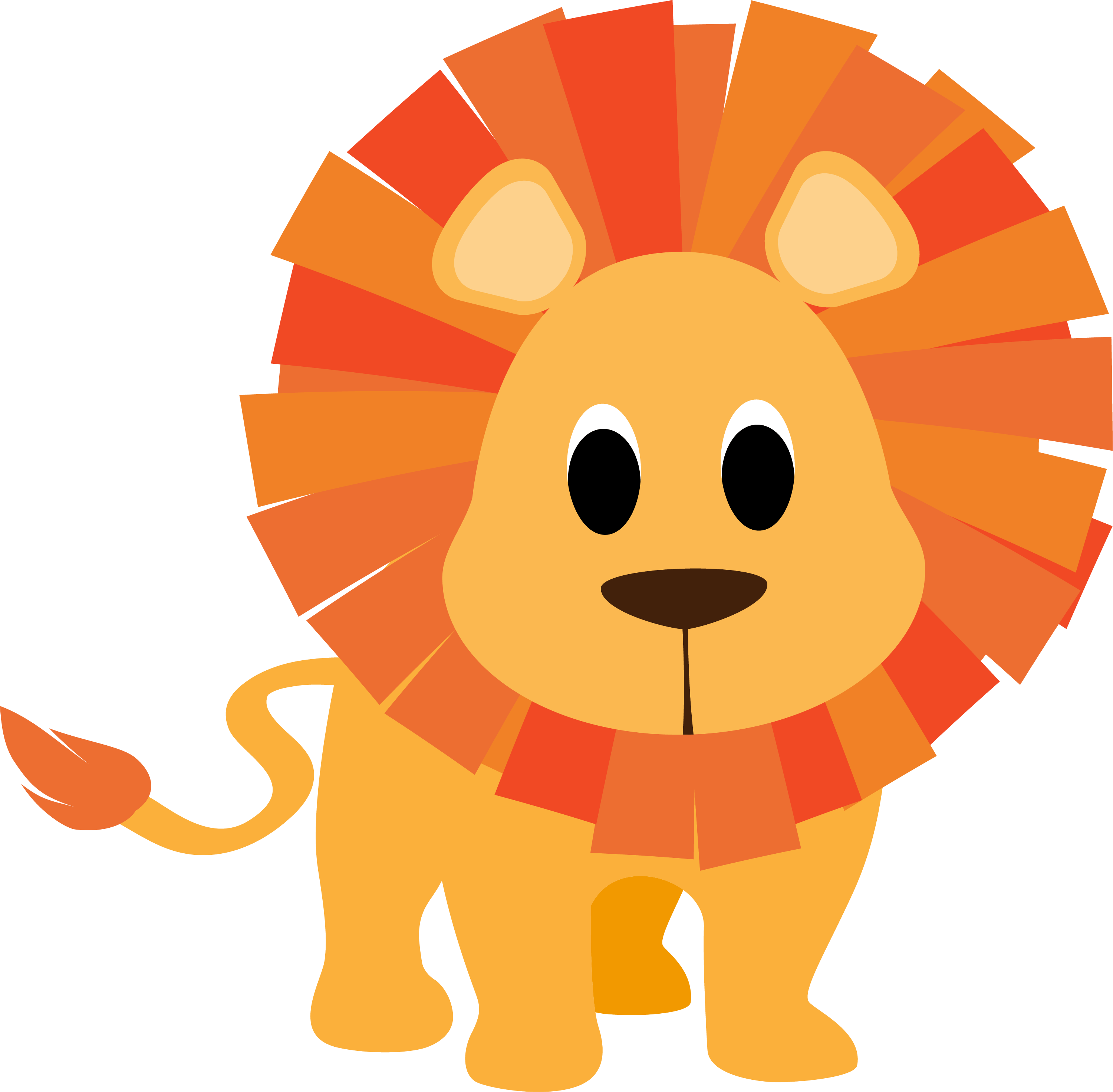 3001 X 2942 19 - Leãozinho Png (3001x2942), Png Download