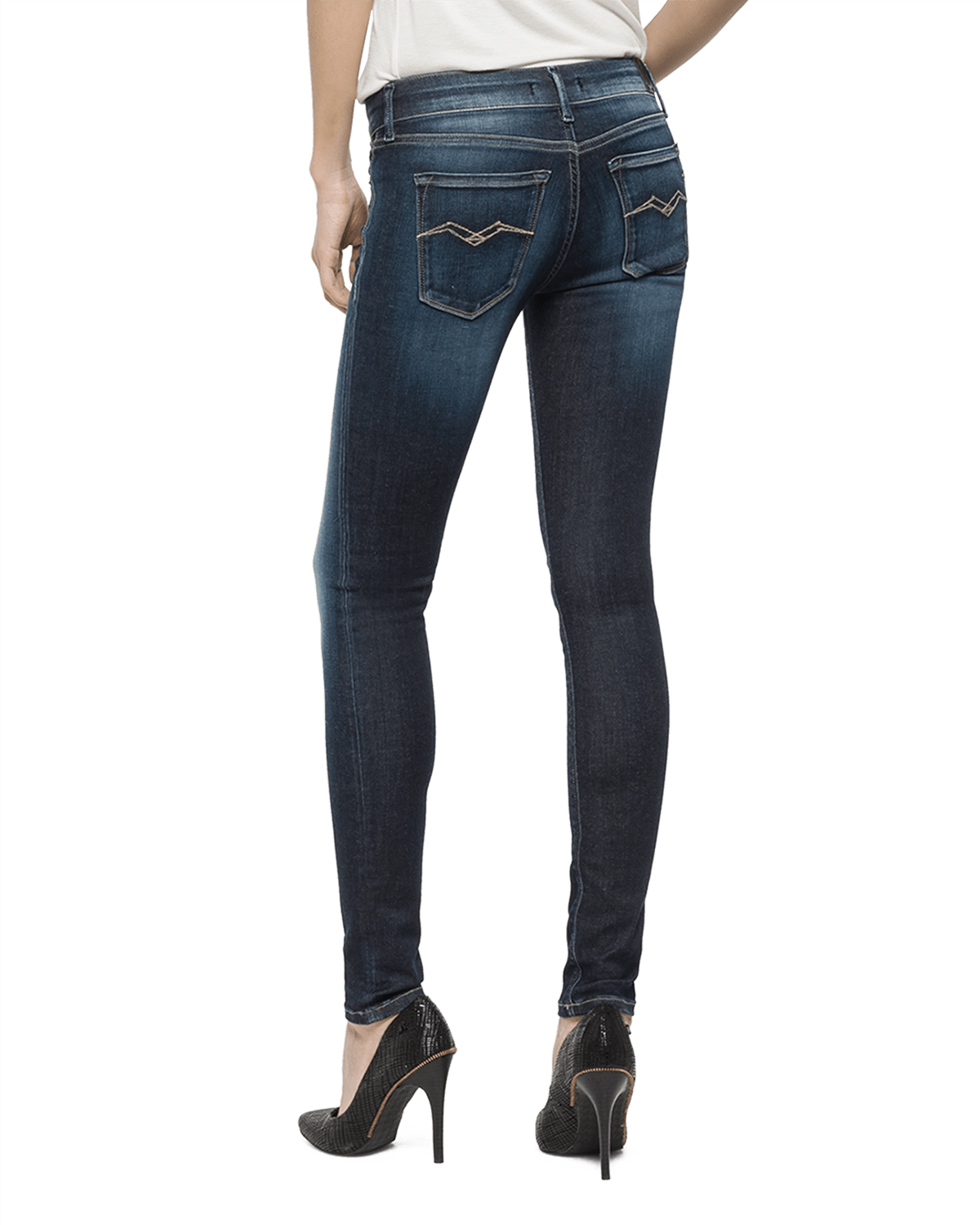 Blue Denim Jeans Png - Good American Good Legs Blue 089 (1200x1500), Png Download