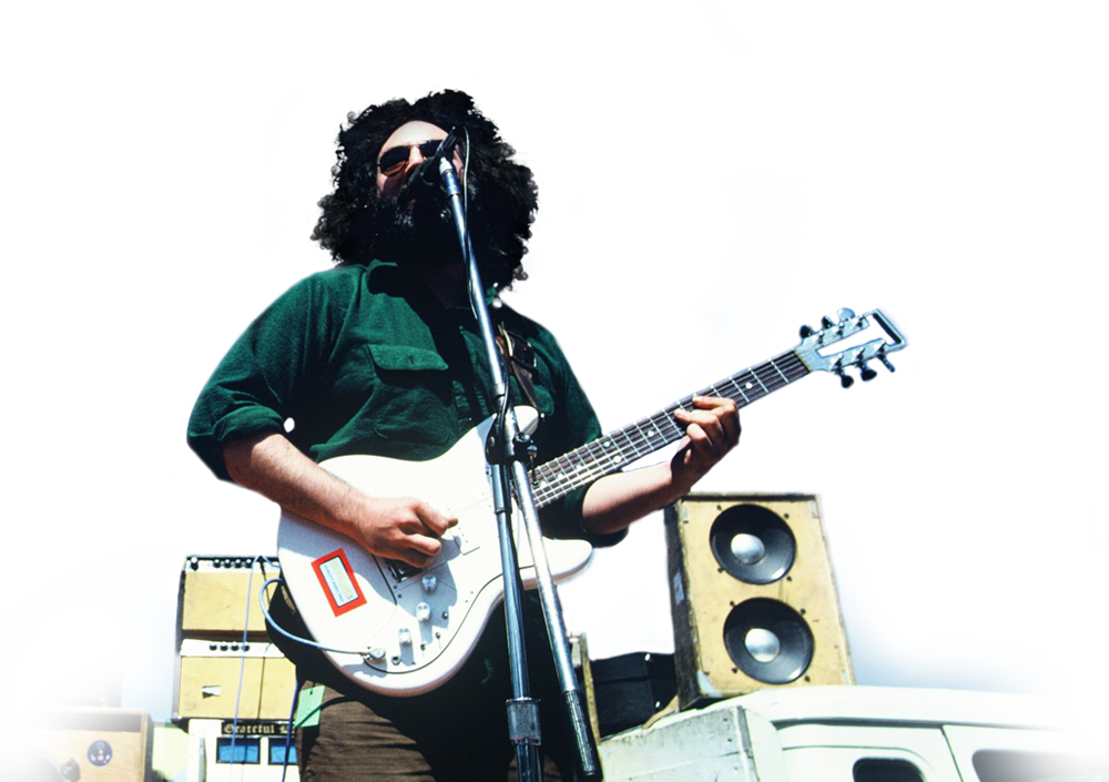 French's Camp On The Eel River - Jerry Garcia Band 1979 (1000x705), Png Download