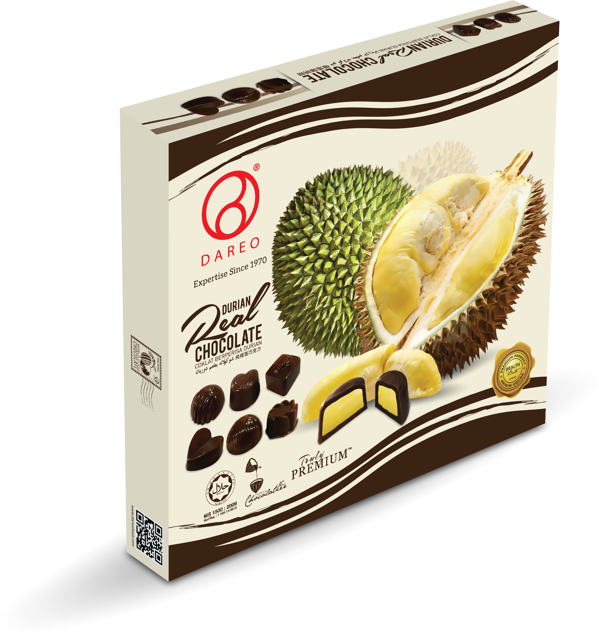 Real Durian Db140g-dur - Dareo Integrated Sdn Bhd (2028x2147), Png Download
