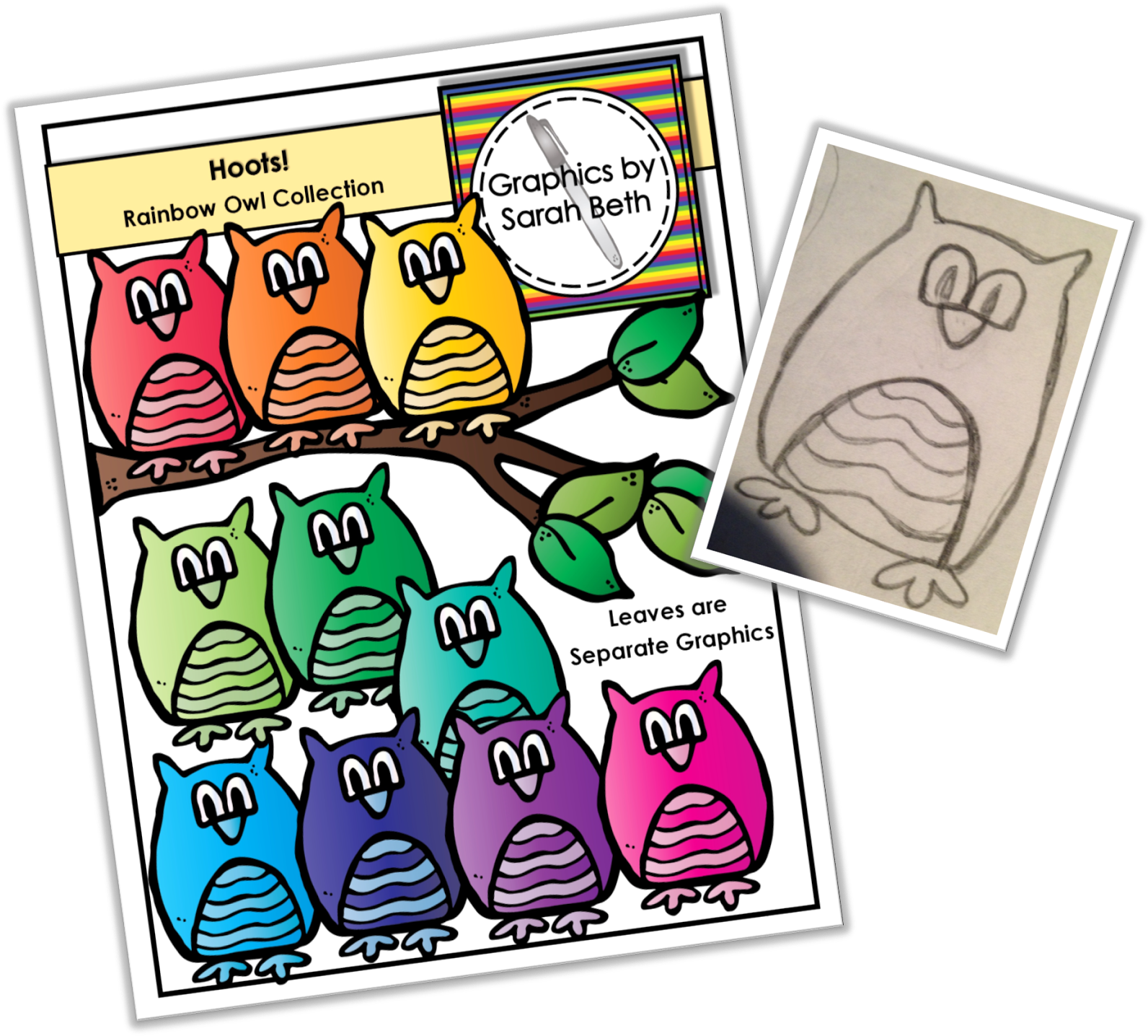 Owl Math Clip Art Clipart Panda Free Images (1600x1443), Png Download