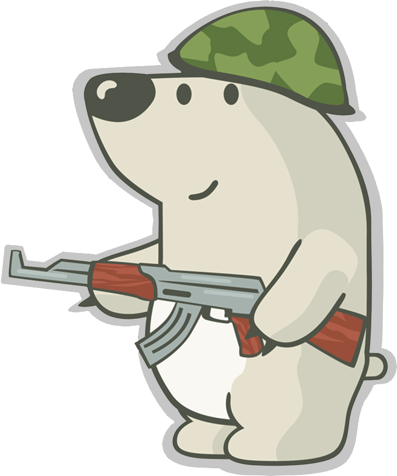 Few High Detail Sticker Pngs For You Csgo Fans - Cs Go Nelu The Bear (1920x1080), Png Download