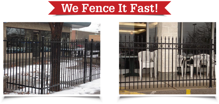 We Fence It Fast - Gate (930x388), Png Download