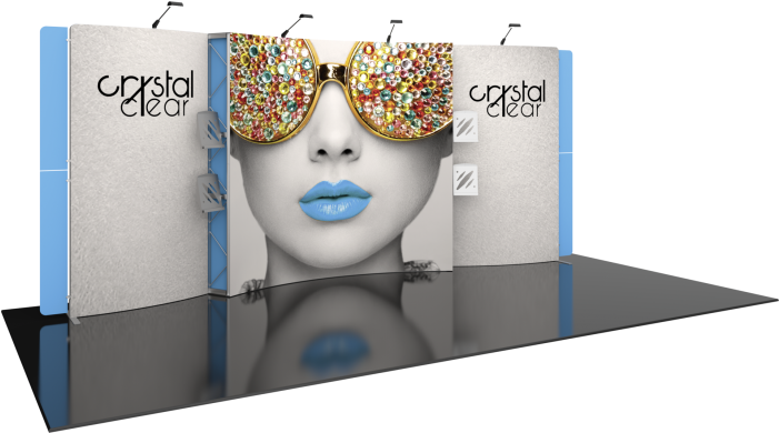 Vector Frame Master 20ft Modular Backwall Kit - Banner (700x700), Png Download