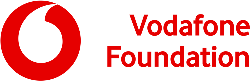 Vodafone Foundation Is 'connecting For Good', Combining - Vodafone Foundation Logo Transparent (1000x335), Png Download