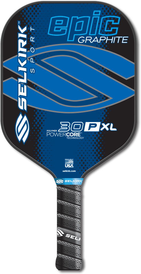 Selkirk Sport 30p Xl Epic Polymer Composite Pickleball - Pickleball Paddle Png (675x960), Png Download