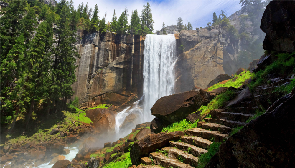 Score 50% - Yosemite National Park Weather Winter (1000x1000), Png Download