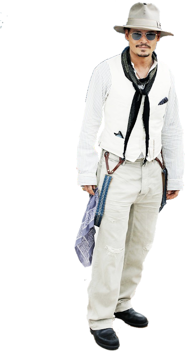 Johnny Depp Cannes 2011 (506x712), Png Download