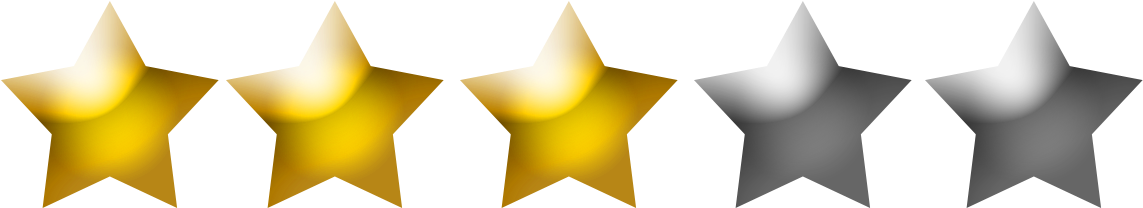 1200 X 348 4 - 4 Stars Out Of 5 (1200x348), Png Download