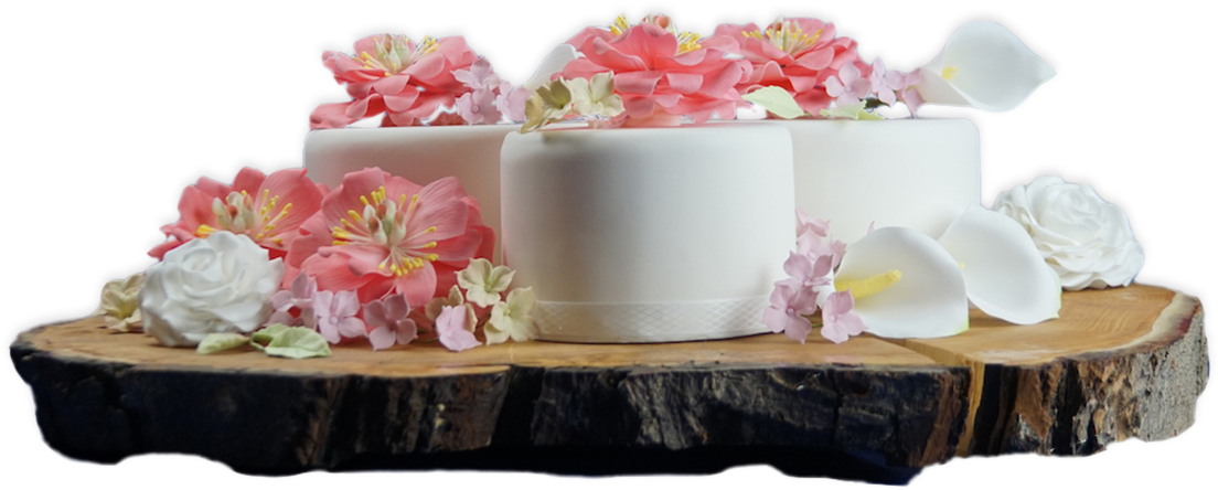 Home - Kingdom Cakes - " - Garden Roses (1118x464), Png Download