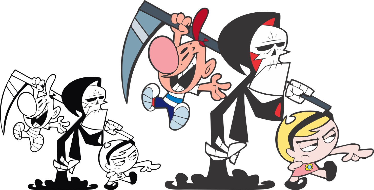 Billy E Mandy Vetor - Billy Y Mandy Png (1478x751), Png Download