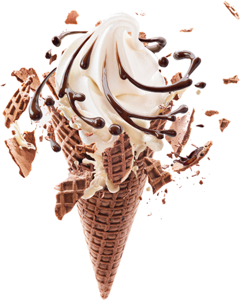 Behance Ice Cream (715x715), Png Download
