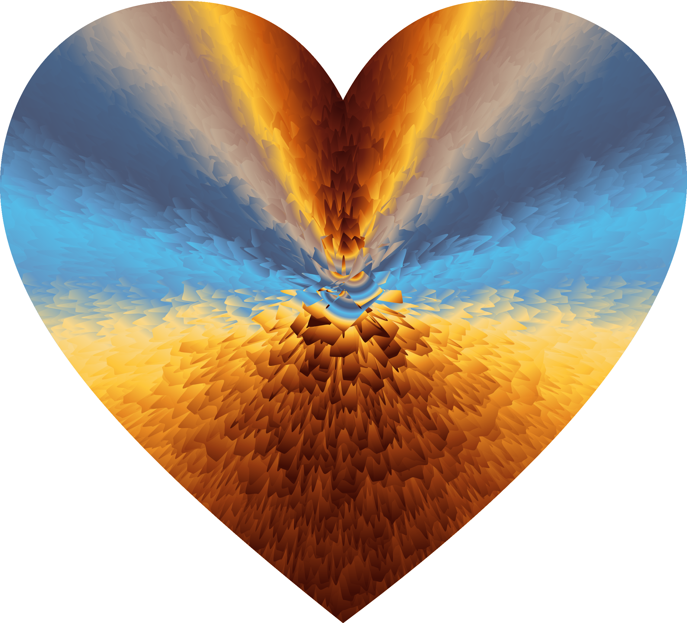 This Free Icons Png Design Of Turbulent Heart (2276x2065), Png Download