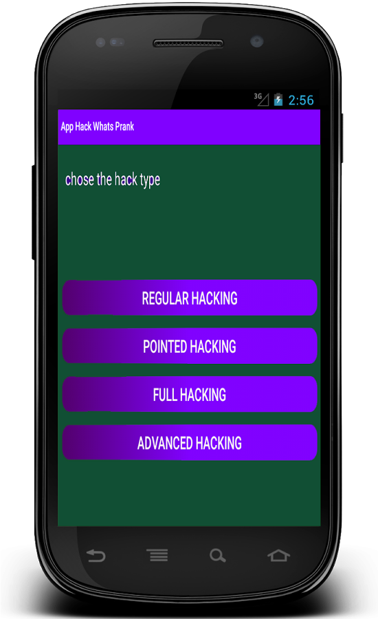 Hack And Spy Whats Prank For Android - Iphone (550x900), Png Download